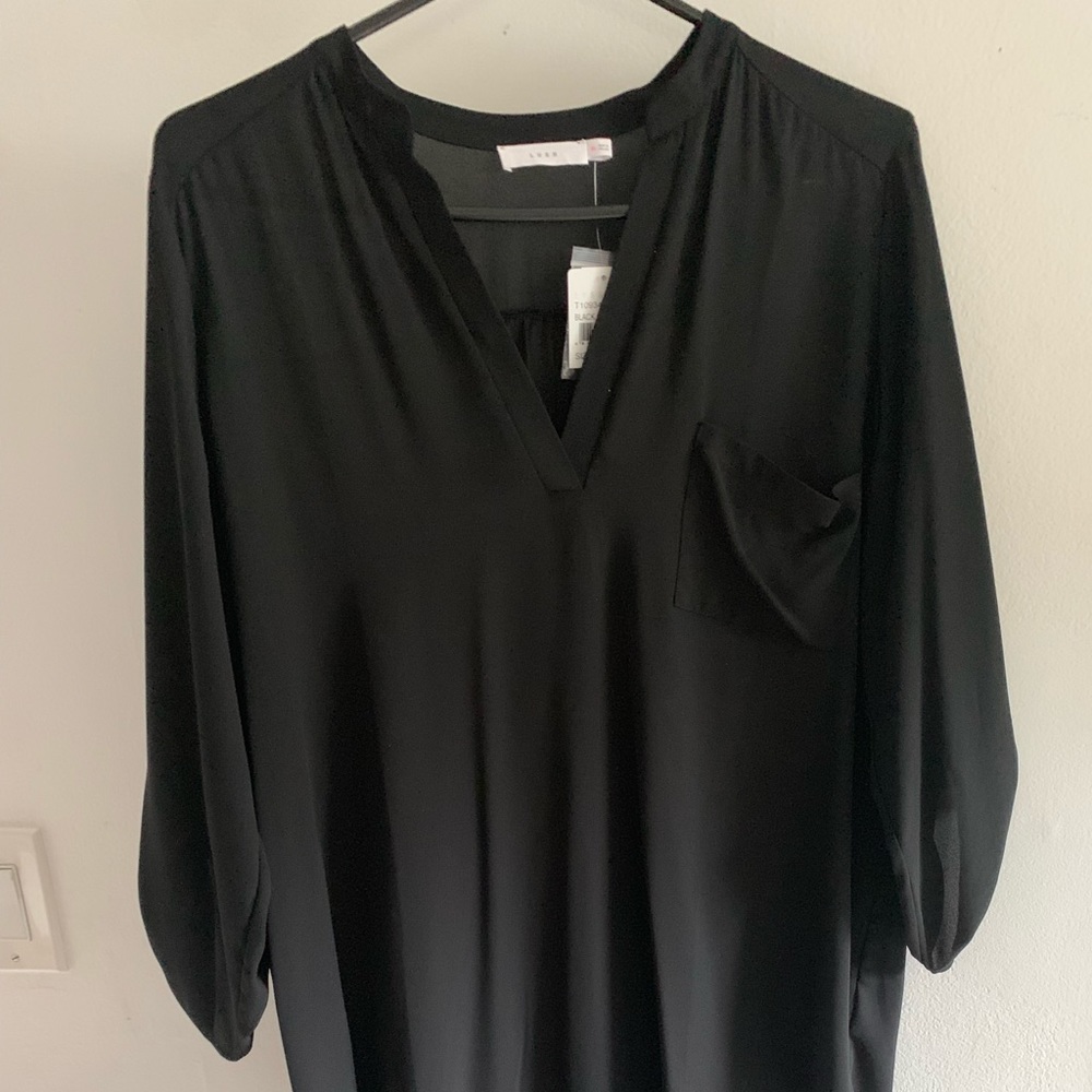 Lush tab sleeve tunic